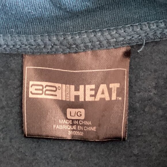 32 Degrees Heat Women's Sweatshirt Funnel Neck Long Sleeves Fleece Size L Soft - Picture 6 of 7